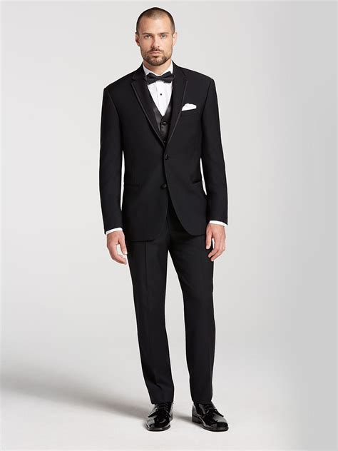 men's wearhouse Calvin Klein suit